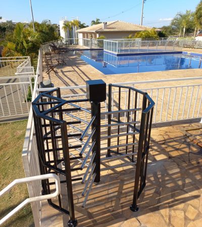 empresa de controle de acesso - catraca mini torniquete